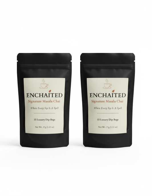 Two Pouches - Clean White Background